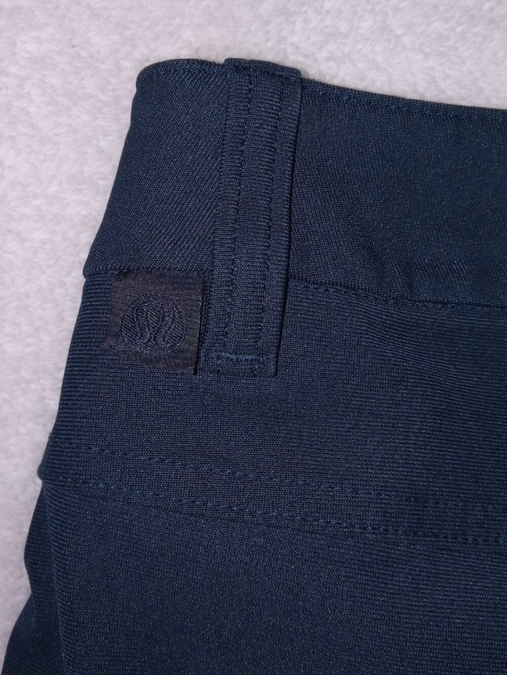 Lululemon ABC Classic-Fit 5 Pocket Pant 32 Warpstreme 32×31.5 Navy EUC - Picture 10 of 16